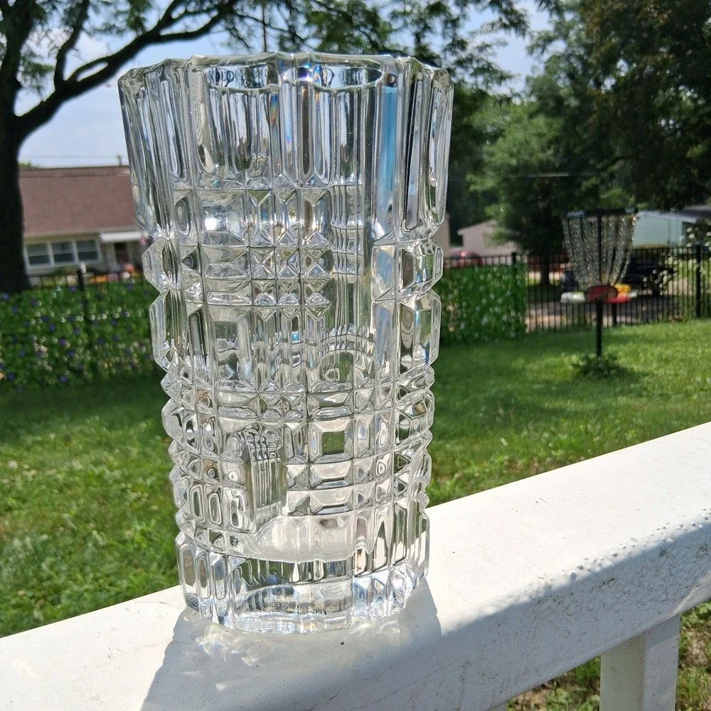 Vintage Cut Crystal Glass AMC15 8